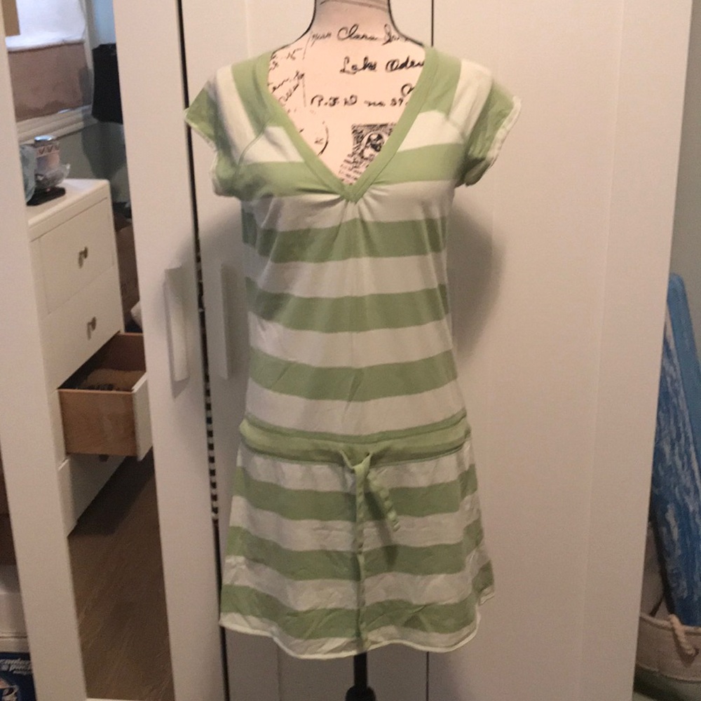 Gap striped cotton dress